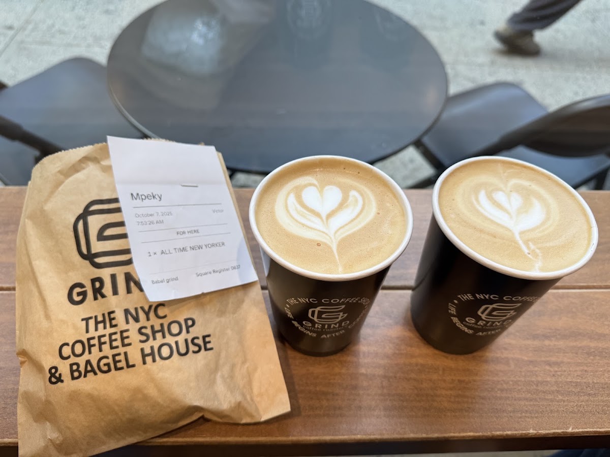 GRIND THE NYC COFFEE SHOP & BAGEL HOUSE — Cafe